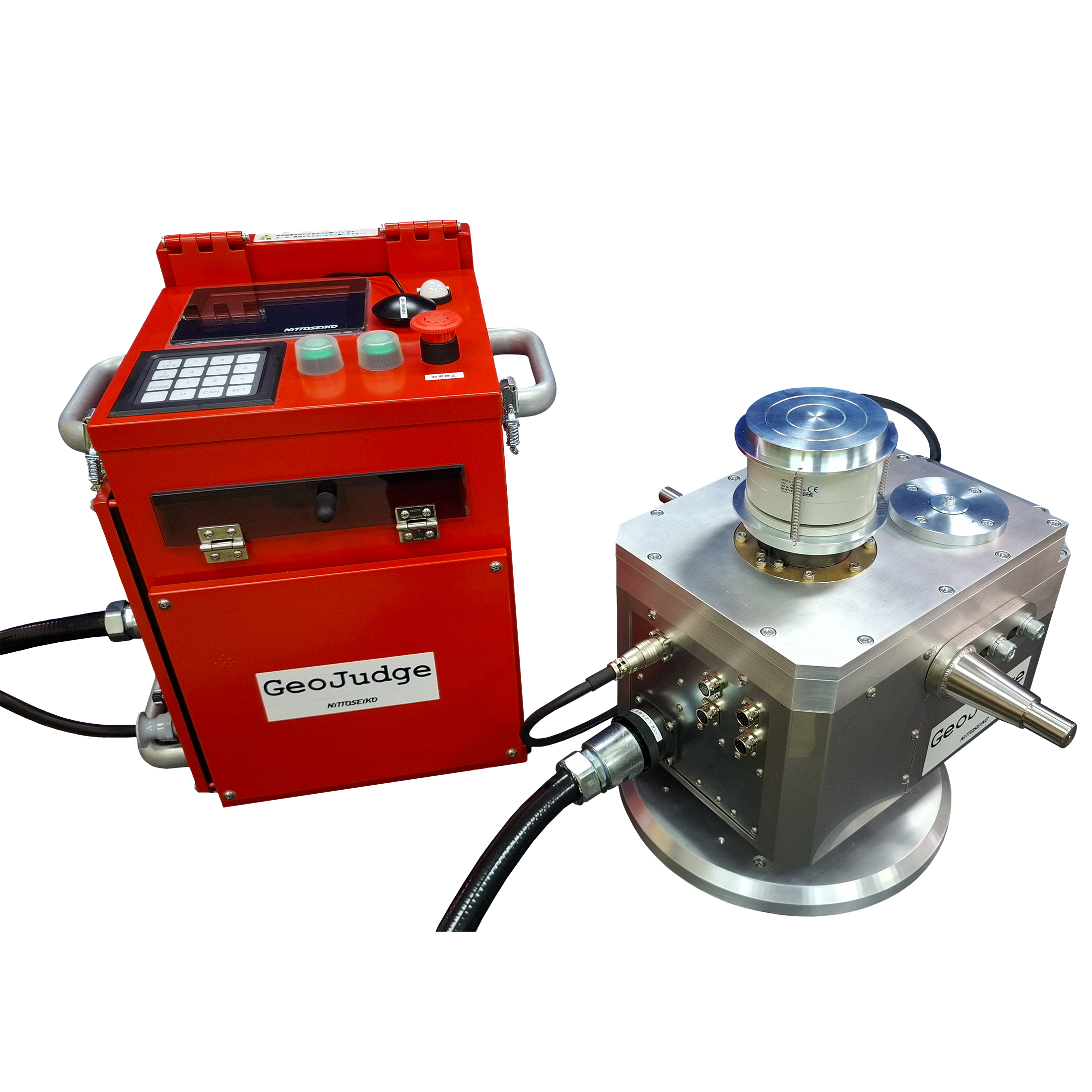 大型建機用地盤調査機【ジオジャッジ＜TM＞】