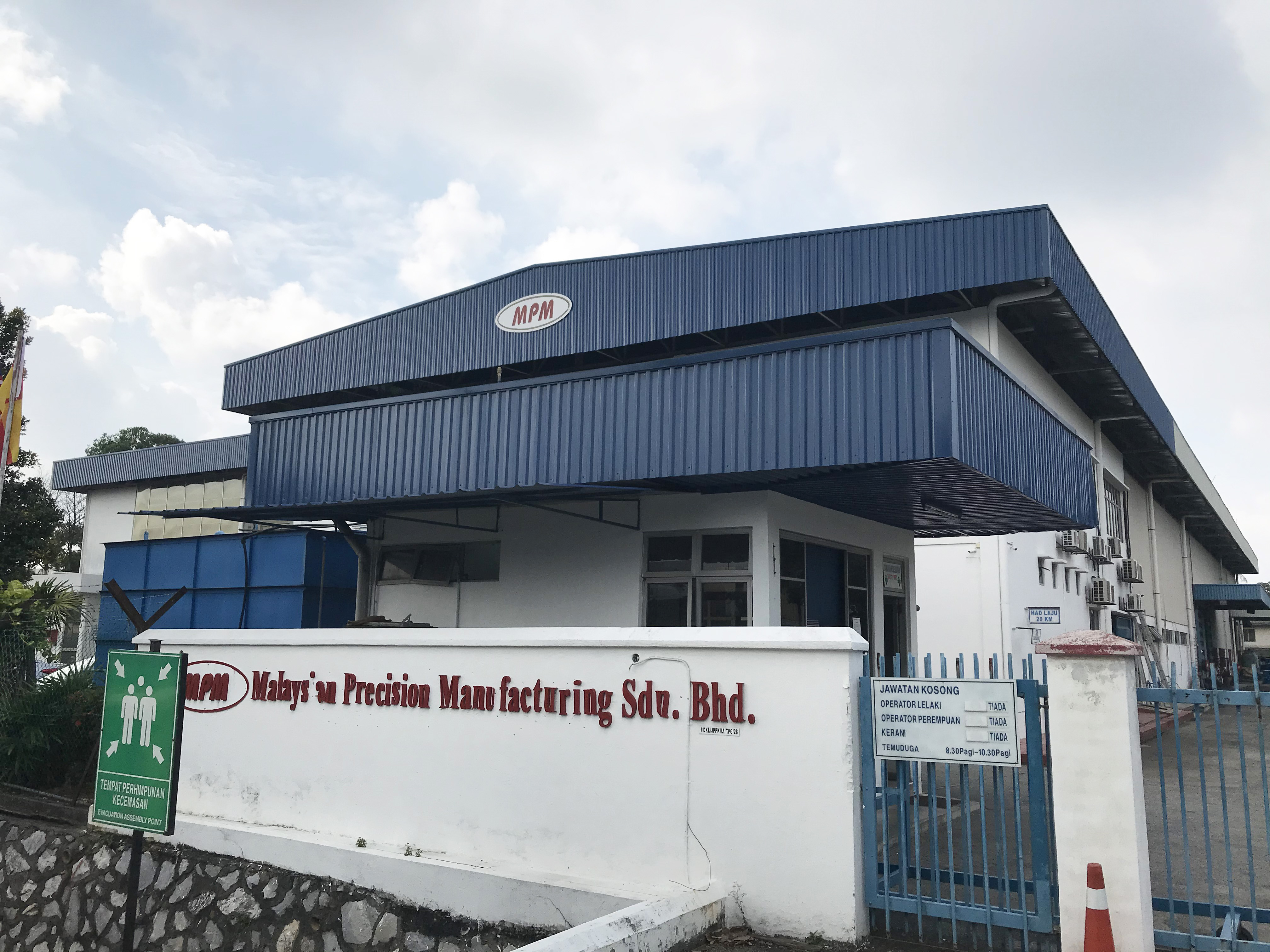 MALAYSIAN PRECISION MANUFACTURINGSDN.BHD.