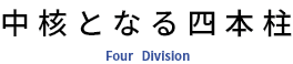 中核となる四本柱